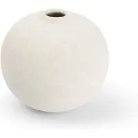Salt&Pepper Vaas 14,5xH13cm wit Bullet