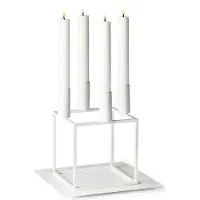 Audo Copenhagen Kubus Ottoman Kubus 4 White