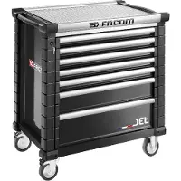 Facom Jet Gereedschapswagen 7 Laden M4 Zwart - JET.7NM4A - JET.7NM4A