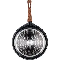 WESTINGHOUSE Pannenkoekenpan – Ø 28 cm – Inductie – PFOA-vrij – Black Marble Wood