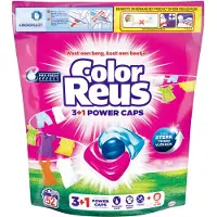 Color Reus Power Cap - Wasmiddel Capsules - Gekleurde Was - Voordeelverpakking - 52 Wasbeurten