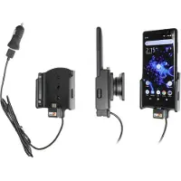 Brodit houder geschikt voor Sony Xperia XZ2 Compact Actieve houder met 12V USB plug
