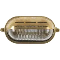 Ks Verlichting Gulf 2 scheepslamp - buitenlamp - brons - maritiem - ovaal