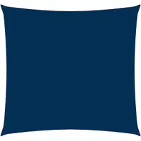 vidaXL Zonnescherm vierkant 3,6x3,6 m oxford stof blauw