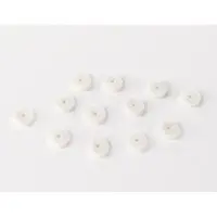 Fender Strap Button Viltwasjes - 12 Stuks Wit