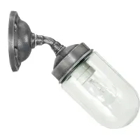 Ks Verlichting Forty-Five Muurlamp Zilver