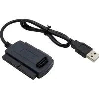 Dolphix USB-A naar SATA/IDE adapter voor 2,5'' en 3,5'' HDD's/SSD's - USB2.0