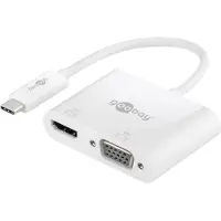 Goobay USB-C multipoortadapter HDMI+VGA