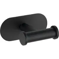 Wenko Orea turbo-loc haak duo RVS zwart mat