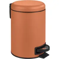 Wenko Leman afvalemmer 3 liter terracotta