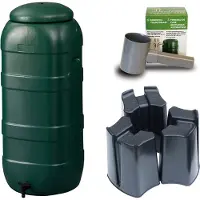 Harcostar Regenton Rainsaver - Groen 100 L + Voet + Vulautomaat