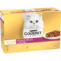 Gourmet Voordeelpakket Gold Malse Lekkernijen 24 x 85 g - Kip Varianten
