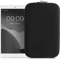 Kwmobile universele tablet hoes - Stevige stijlvolle hoes voor tablets - Neopreen tablet sleeve - geschikt voor 8"-8,4" Tablet - zwart