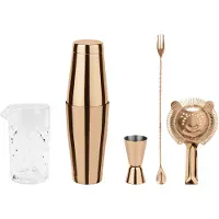 Paderno Cocktailset Crystal Mirror Copper (Set van 5)