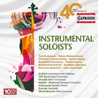 OUTHERE Tabea Zimmermann, Eckart Haupt, Christine Schornsheim - Capriccio 40 Year Anniversary - Instrumental Soloists (10 CD)