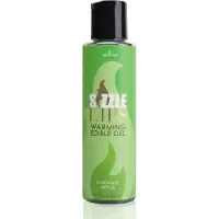 Sensuva - Sizzle Lips Caramel Apple Verwarmende Eetbare Gel 125 ml