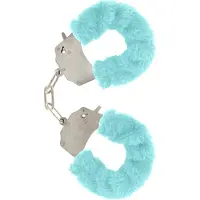ToyJoy Furry Fun - Handboeien - Pale Blue