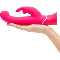 Happy Rabbit - G-spot vibrator met clitorisstimulator - waterdicht - roze