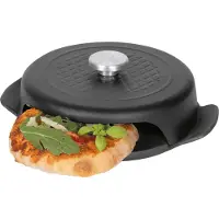 Boska Pizza Baker BBQ Mini - Zwart - 23 x 19 x 6cm - Rond - Gietijzer