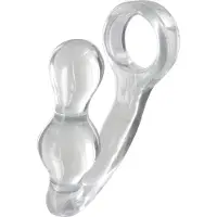 ToyJoy Manpower Penisring MANPOWERbuttplug& PENISRING CLEAR