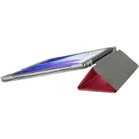 Hama Fold Clear Bookcase Samsung Galaxy Tab A7 Rood Model-specifieke tablethoes
