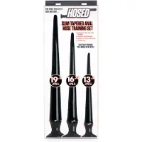 Hosed Slim Tapered Anal Hose Training Set