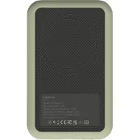 Kreafunk Powerbank - Qi opladen - Dusty Olive - 5.000mAh - - OneSize - Powerbanks