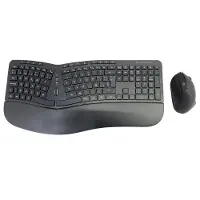 Conceptronic Orazio02es Ergonomisch Draadloos Toetsenbord En Muis Spaans