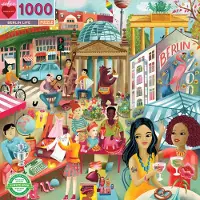 Eeboo - Puzzle 1000 pcs - Berlin Life - (EPZTBRL)