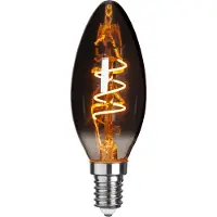 Star Trading LED kaarslamp C35 E14 3W 1800K 50 Lumen rook