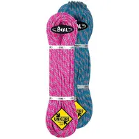 BEAL - Klimtouwen - Cobra II 8.6 mm Golden Dry Pack Blue Fushia voor Unisex - Maat 2 x 50m - Blauw