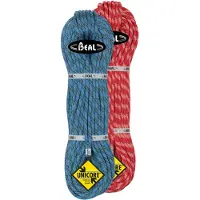 BEAL - Klimtouwen - Cobra II 8.6 mm Dry Cover Pack Blue Orange voor Unisex - Maat 2 x 50m - Blauw