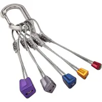 Black Diamond - Klemveren - Offset Stopper Set #7-11 voor Unisex van Aluminium - Paars