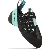 Scarpa - Klimschoenen - Instinct VS W Black Aqua voor Dames - Maat 35.5 - Groen