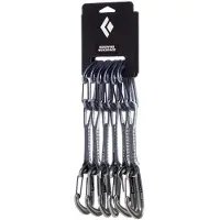 Black Diamond - Klimsetjes - Miniwire Quickpack 12 cm voor Unisex van Nylon - Grijs