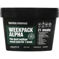 Tactical Foodpack - Voeding / Hydratatie - Weekpack Alpha 2210g voor Unisex