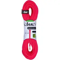 BEAL - Klimtouwen - Zenith 9.5mm Solid Pink voor Unisex - Maat 60 m - Roze