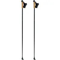 Komperdell - Levante Carbon - Nordicwalkingstokken 130 cm, zwart/ highlight