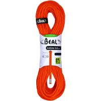 BEAL - Klimtouwen - Karma 9.8mm Solid Orange voor Unisex - Maat 70 m - Oranje