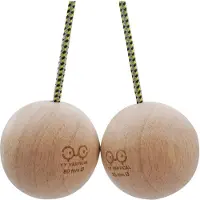 Y&Y VERTICAL - Trainingsgrepen en borden - Climbing Balls 8 Cm voor Unisex van Hout - Beige
