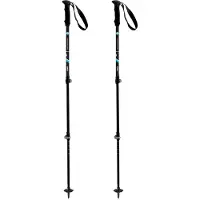 TSL Outdoor - Wandel- / trekkingstokken - Country A3 Light Pays Mt Blanc voor Unisex van Aluminium - Zwart