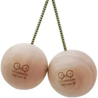 YY VERTICAL - Trainingsgrepen en borden - Climbing Balls 12 Cm voor Unisex van Hout - Beige