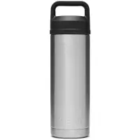Yeti Coolers - Rambler Bottle Chug Cap - Isoleerfles 532 ml, grijs