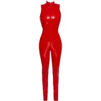 Black Level Vinyl Jumpsuit Rood XL