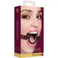 Ouch! by Shots Siliconen Open Ring Gag