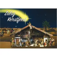 Bouwman Kerstkaart Zalig Kerstfeest nr. 83 25 stuks