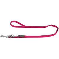 Hunter - Adjustable Leash Convenience - Hondenriem Länge max. 200 cm - Breite 2,0 cm, raspberry
