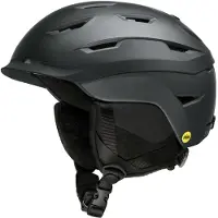 Smith - Dames skihelmen - Liberty MIPS Matte Black Pearl voor Dames - Maat 51-55 cm - Zwart