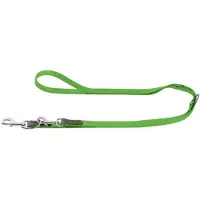 Hunter - Adjustable Leash Convenience - Hondenriem Länge max. 200 cm - Breite 2,0 cm, groen
