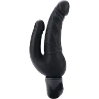 California Exotics - Bendie Stud Over & Under - Vibrators Double Zwart